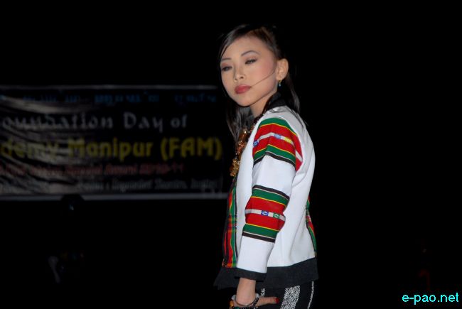 Fashion show at 6th Film Academy Manipur Foundation Day  :: 12 February 2011