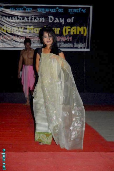 Fashion show at 6th Film Academy Manipur Foundation Day  :: 12 February 2011