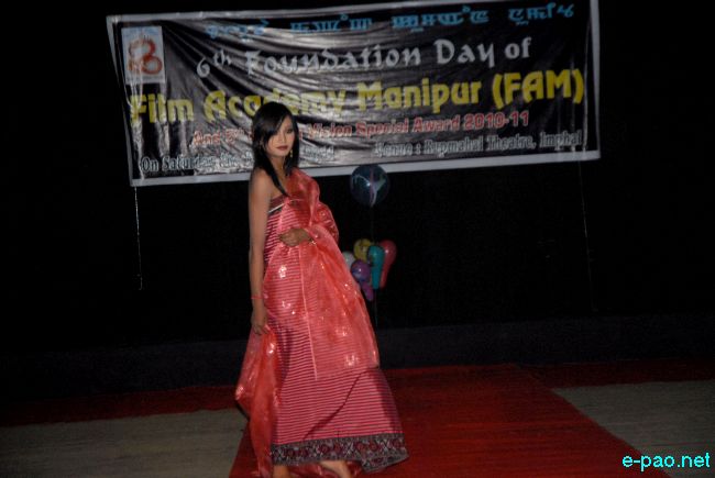 Fashion show at 6th Film Academy Manipur Foundation Day  :: 12 February 2011