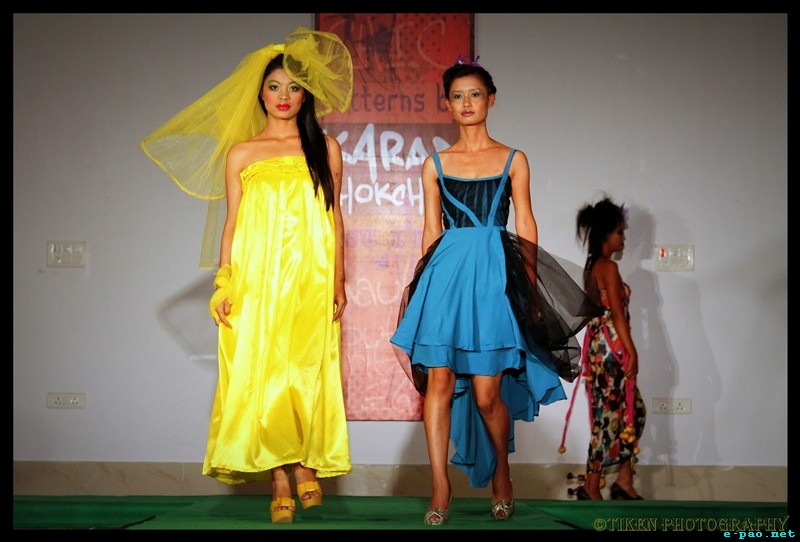 Patterns by Karan Thokchom - A designer showcase , a fashion show in Hotel Classic, Imphal :: 29 April, 2012