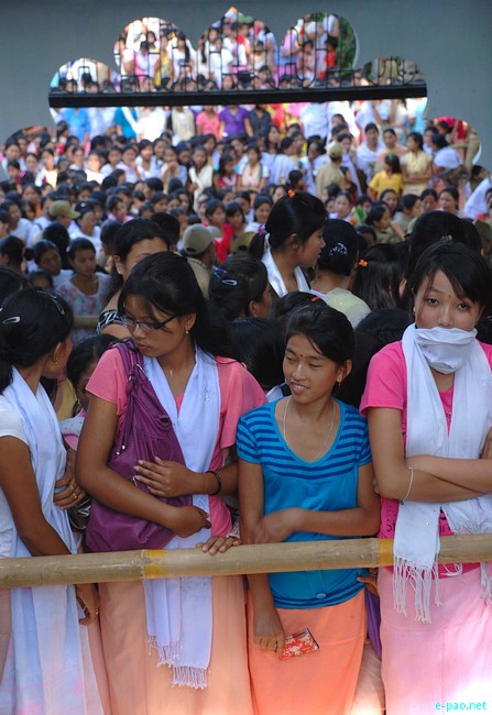 Bor Day of Durga Puja Festival at  Hiyangthang Lairembi Temple  :: 04 October 2011