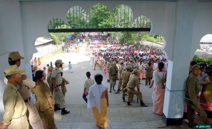 Bor Day of Durga Puja Festival at  Hiyangthang Lairembi Temple  :: 04 October 2011