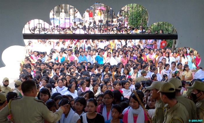 Bor Day of Durga Puja Festival at  Hiyangthang Lairembi Temple  :: 04 October 2011