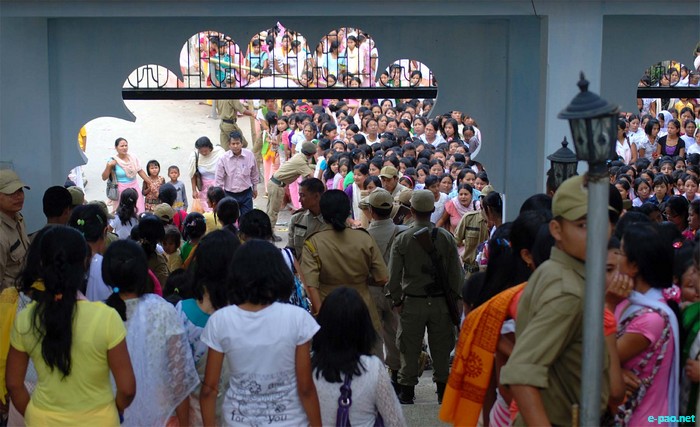 Bor Day of Durga Puja Festival at  Hiyangthang Lairembi Temple  :: 04 October 2011