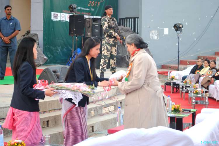 Prize Distribution on last day of Manipur Sangai Tourism Festival 2011 :: 30 November