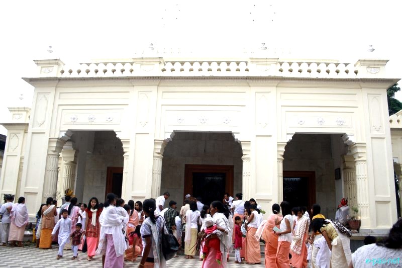 Shri Krishna Janmastami Celebration at Shri Shri Govindaji temple, Imphal - Part  1  :: 10th August 2012