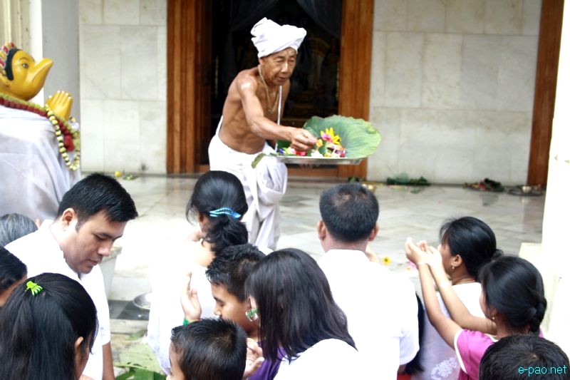Shri Krishna Janmastami Celebration at Shri Shri Govindaji temple, Imphal - Part  1  :: 10th August 2012