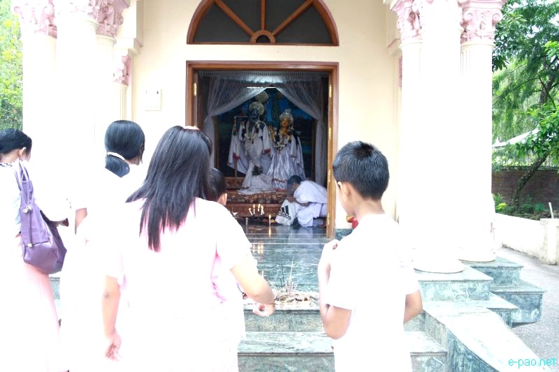 Shri Krishna Janmastami Celebration at Shri Shri Govindaji temple, Imphal - Part  1  :: 10th August 2012