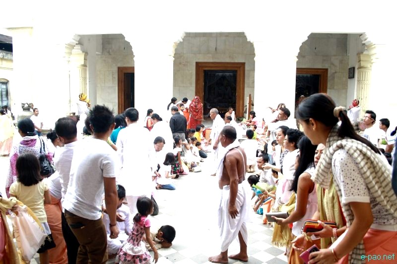 Shri Krishna Janmastami Celebration at Shri Shri Govindaji temple, Imphal - Part  2  :: 10th August 2012