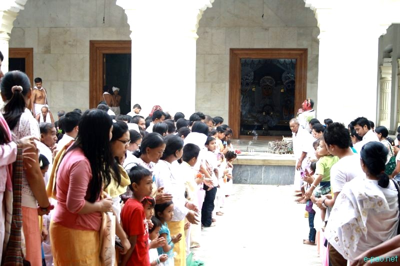 Shri Krishna Janmastami Celebration at Shri Shri Govindaji temple, Imphal - Part  2  :: 10th August 2012