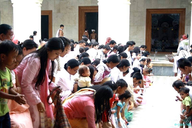 Shri Krishna Janmastami Celebration at Shri Shri Govindaji temple, Imphal - Part  2  :: 10th August 2012