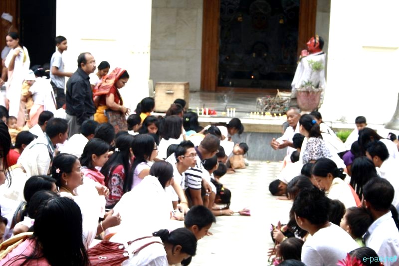 Shri Krishna Janmastami Celebration at Shri Shri Govindaji temple, Imphal - Part  2  :: 10th August 2012