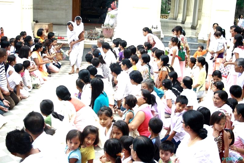 Shri Krishna Janmastami Celebration at Shri Shri Govindaji temple, Imphal - Part  2  :: 10th August 2012