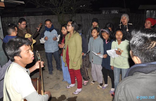  A Christmas Carol singing in Imphal in December 2010