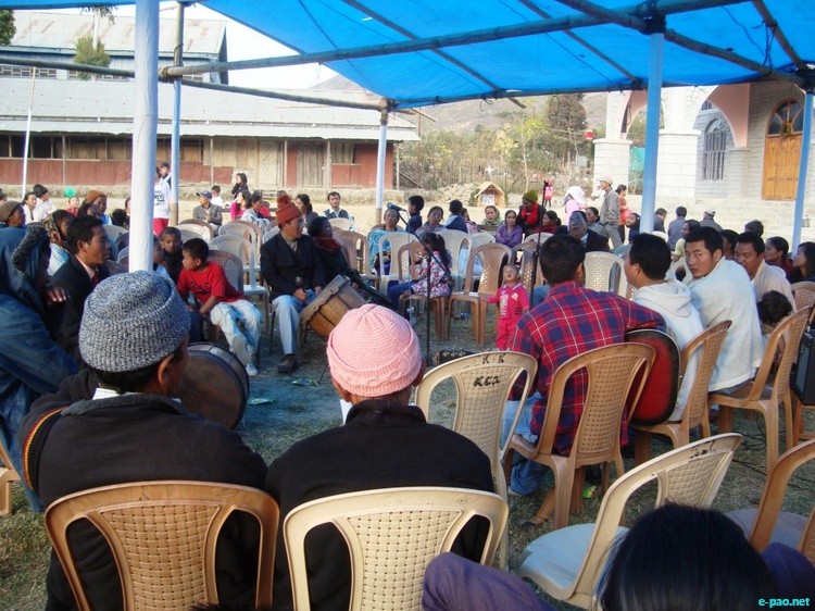 Christmas Feast and Lenkhom (Gathering) at Kangpokpi :: 25 December 2011