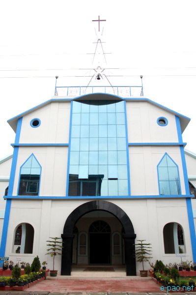 Easter Sunday at MBC Church, Chingmeirong, Imphal :: April 8 2012