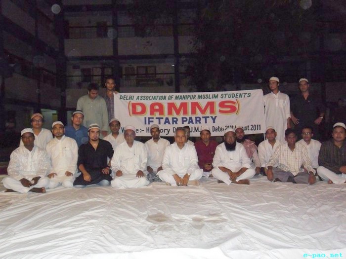 Delhi Association of Manipur Muslim Students (DAMMS) Iftar Party at Delhi :: 21st August 2011