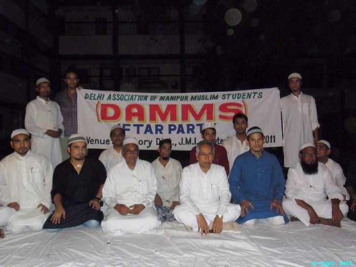 Delhi Association of Manipur Muslim Students (DAMMS) Iftar Party at Delhi :: 21st August 2011