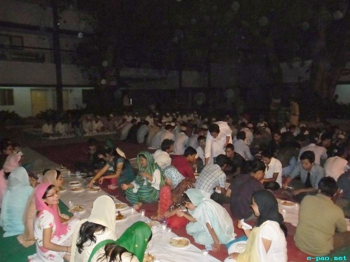 Delhi Association of Manipur Muslim Students (DAMMS) Iftar Party at Delhi :: 21st August 2011