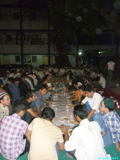 Delhi Association of Manipur Muslim Students (DAMMS) Iftar Party at Delhi :: 21st August 2011
