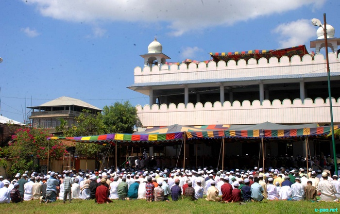 Id-ul Adha celebration at Changamdhabi under Andro Kendra Majid  Manipur :: 7 November 2011 