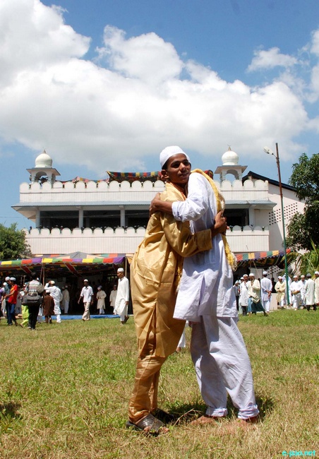 Id-ul Adha celebration at Changamdhabi under Andro Kendra Majid  Manipur :: 7 November 2011