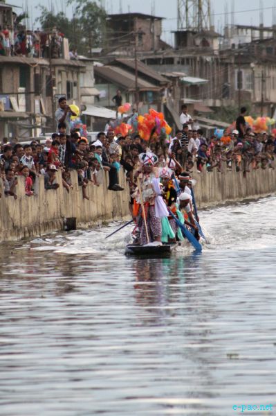 Heikru Hidongba - traditional boat race festival of Manipur celebrated at Bijoy Govinda Thangapat, Imphal :: September 26 2012