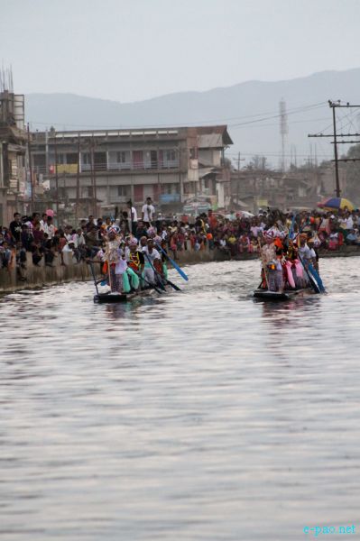 Heikru Hidongba - traditional boat race festival of Manipur celebrated at Bijoy Govinda Thangapat, Imphal :: September 26 2012