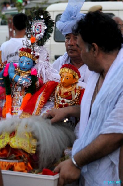 Heikru Hidongba - traditional boat race festival of Manipur celebrated at Bijoy Govinda Thangapat, Imphal :: September 26 2012