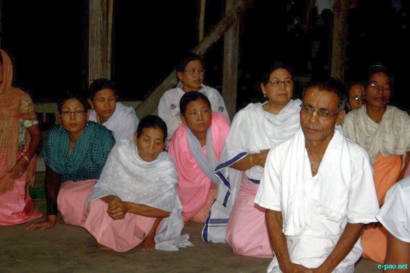 Choidev Chongba and Kang Khichri Chaba as part of the Kang Festivities at Bamon Leikai Imphal :: June 27 2012