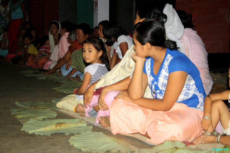 Choidev Chongba and Kang Khichri Chaba as part of the Kang Festivities at Bamon Leikai Imphal :: June 27 2012