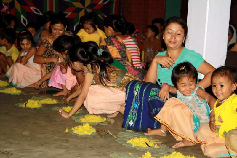 Choidev Chongba and Kang Khichri Chaba as part of the Kang Festivities at Bamon Leikai Imphal :: June 27 2012