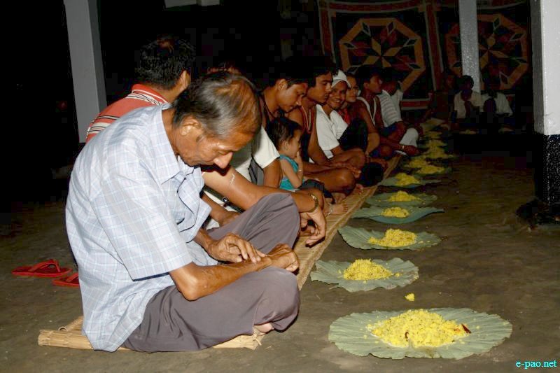 Choidev Chongba and Kang Khichri Chaba as part of the Kang Festivities at Bamon Leikai Imphal :: June 27 2012