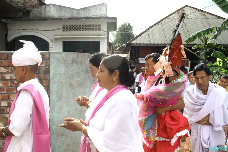 Kanglen - Last day of Kang in various places in Imphal city , Manipur :: June 29 2012