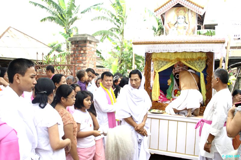 Kanglen - Last day of Kang in various places in Imphal city , Manipur :: June 29 2012