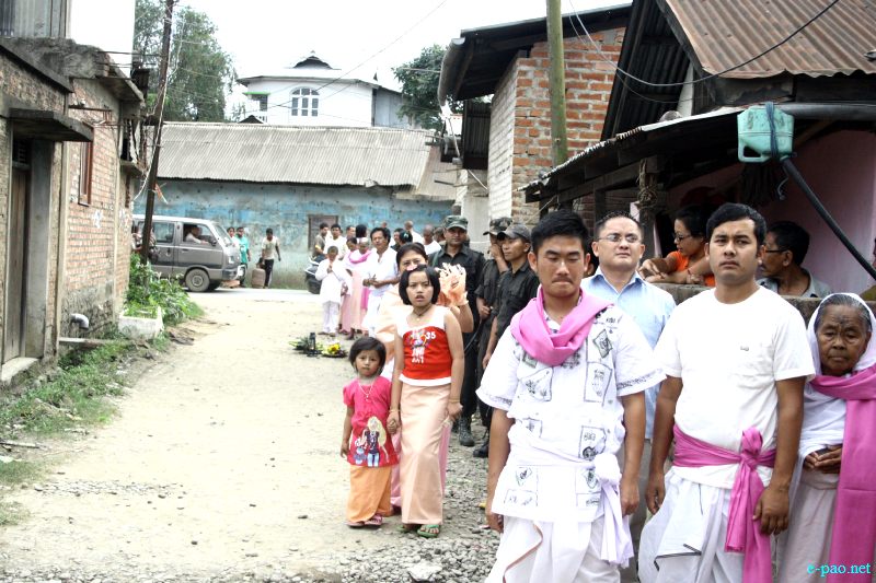 Kanglen - Last day of Kang in various places in Imphal city , Manipur :: June 29 2012