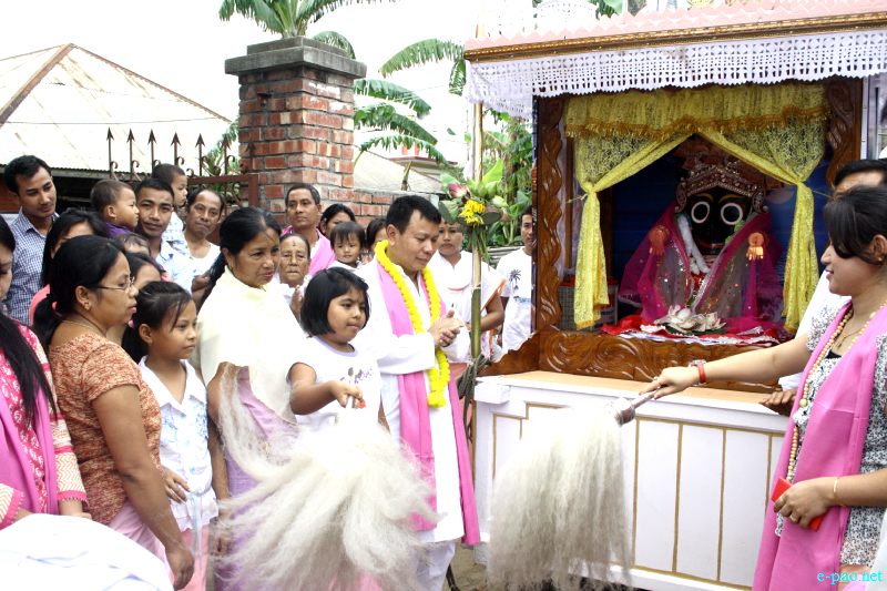Kanglen - Last day of Kang in various places in Imphal city , Manipur :: June 29 2012