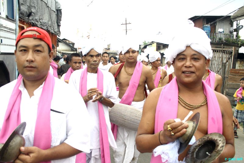 Kanglen - Last day of Kang in various places in Imphal city , Manipur :: June 29 2012