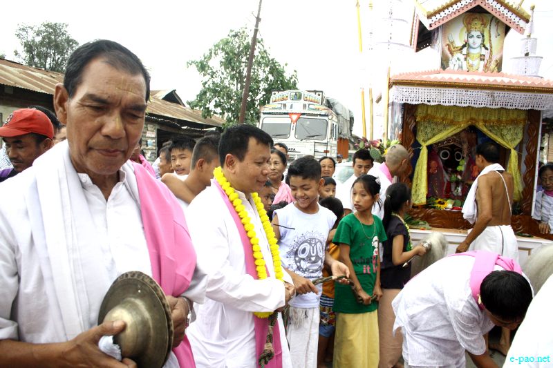 Kanglen - Last day of Kang in various places in Imphal city , Manipur :: June 29 2012
