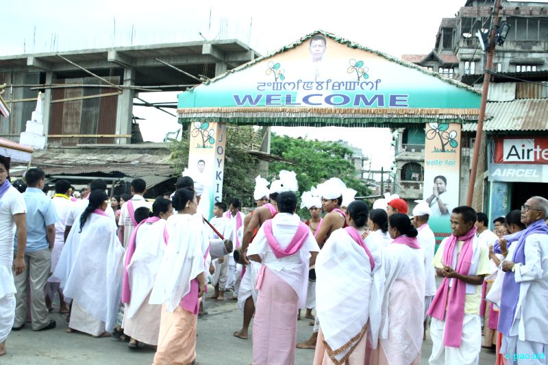 Kanglen - Last day of Kang in various places in Imphal city , Manipur :: June 29 2012