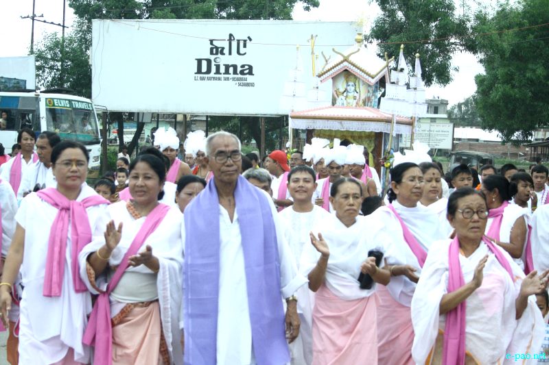 Kanglen - Last day of Kang in various places in Imphal city , Manipur :: June 29 2012