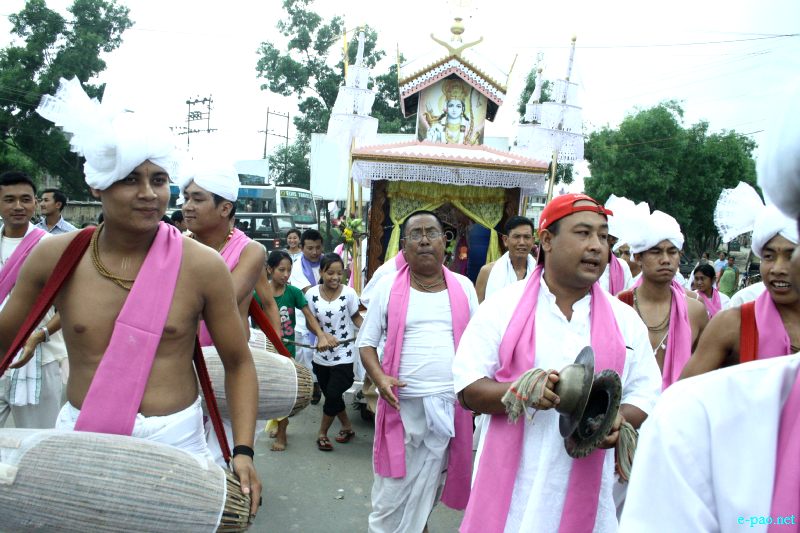 Kanglen - Last day of Kang in various places in Imphal city , Manipur :: June 29 2012