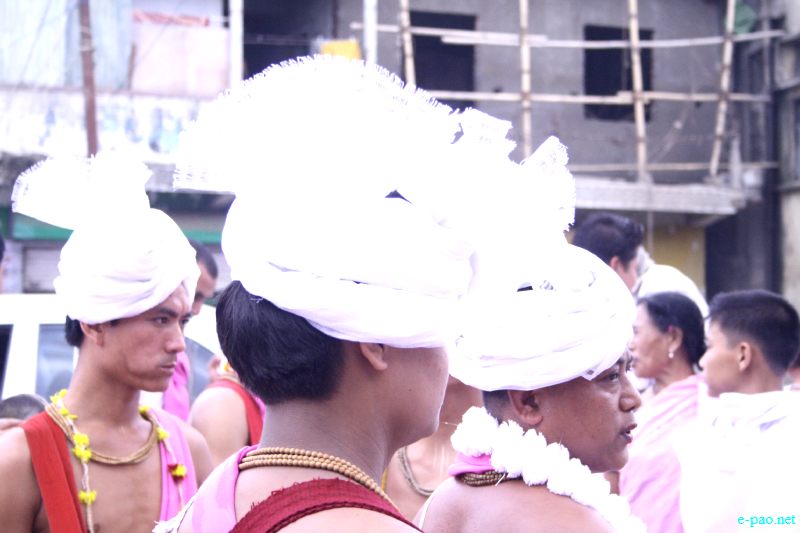 Kanglen - Last day of Kang in various places in Imphal city , Manipur :: June 29 2012