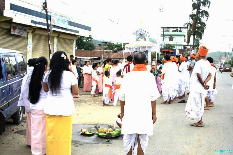 Kanglen - Last day of Kang in various places in Imphal city , Manipur :: June 29 2012