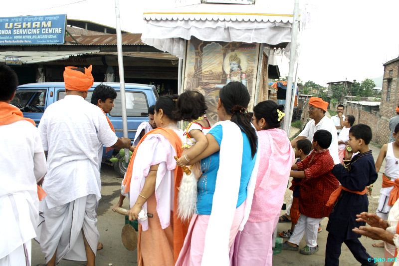 Kanglen - Last day of Kang in various places in Imphal city , Manipur :: June 29 2012