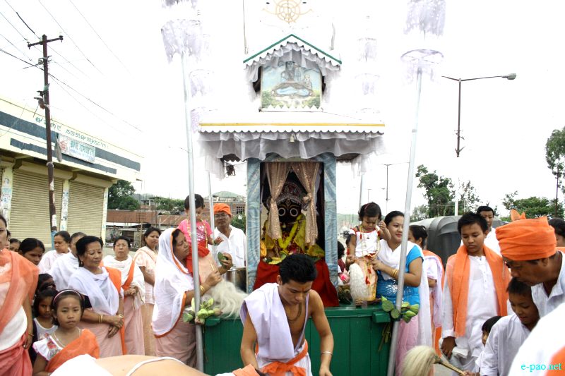 Kanglen - Last day of Kang in various places in Imphal city , Manipur :: June 29 2012