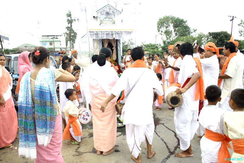 Kanglen - Last day of Kang in various places in Imphal city , Manipur :: June 29 2012