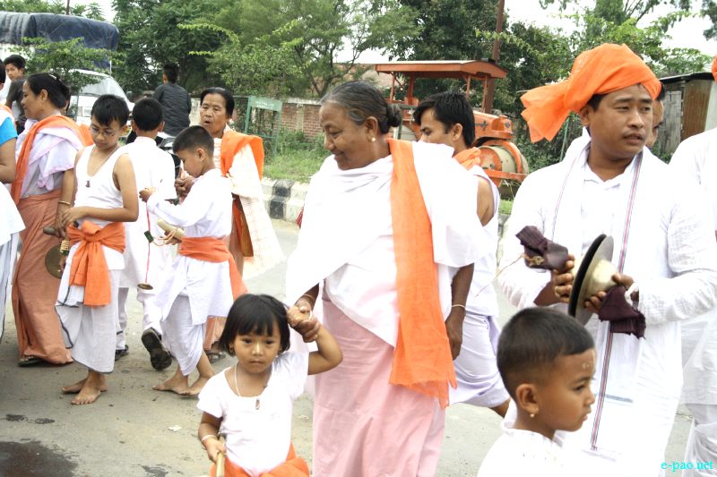 Kanglen - Last day of Kang in various places in Imphal city , Manipur :: June 29 2012
