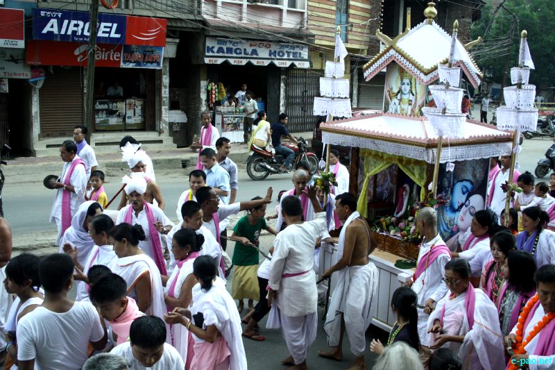 Kanglen - Last day of Kang in various places in Imphal city , Manipur :: June 29 2012