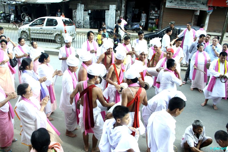 Kanglen - Last day of Kang in various places in Imphal city , Manipur :: June 29 2012